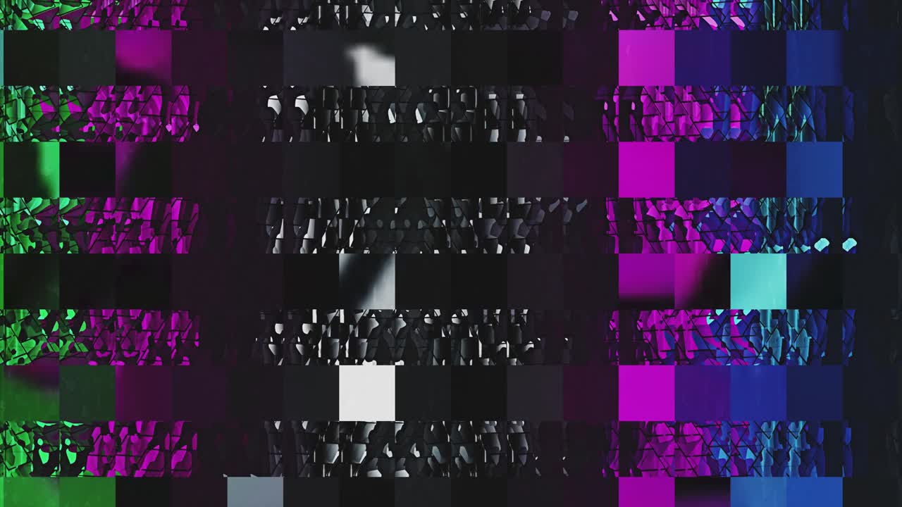 움직이는 칼레이도스코프: 4k 모션 그래픽