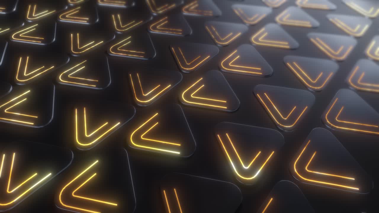 patrón de triángulos brillantes abstractos