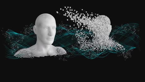 Moving-human-busts-on-black-background