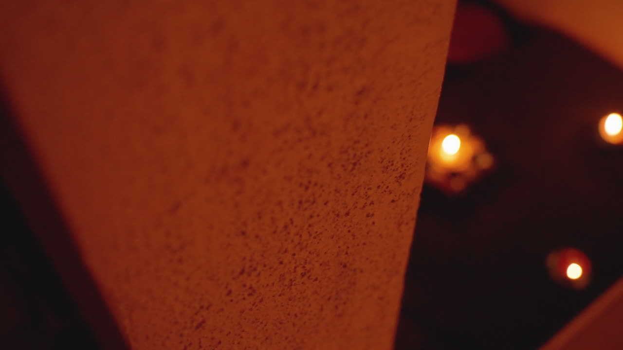 Diwali oil lamps in slow motion, warm festive glow in Bangalore, India