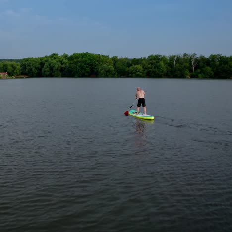 sup surfer on board