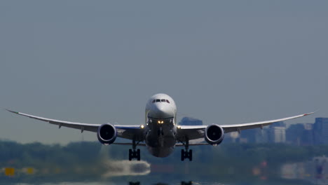 boeing 787 dreamliner takeoff and landing