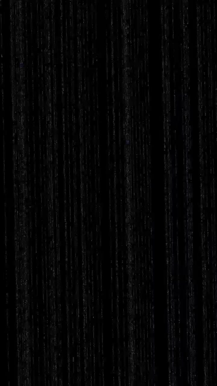 Abstract Background of Vertical Light Streaks on Black