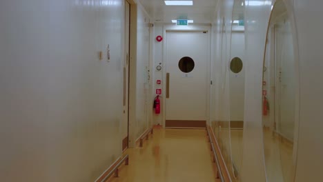 corridor of a lab