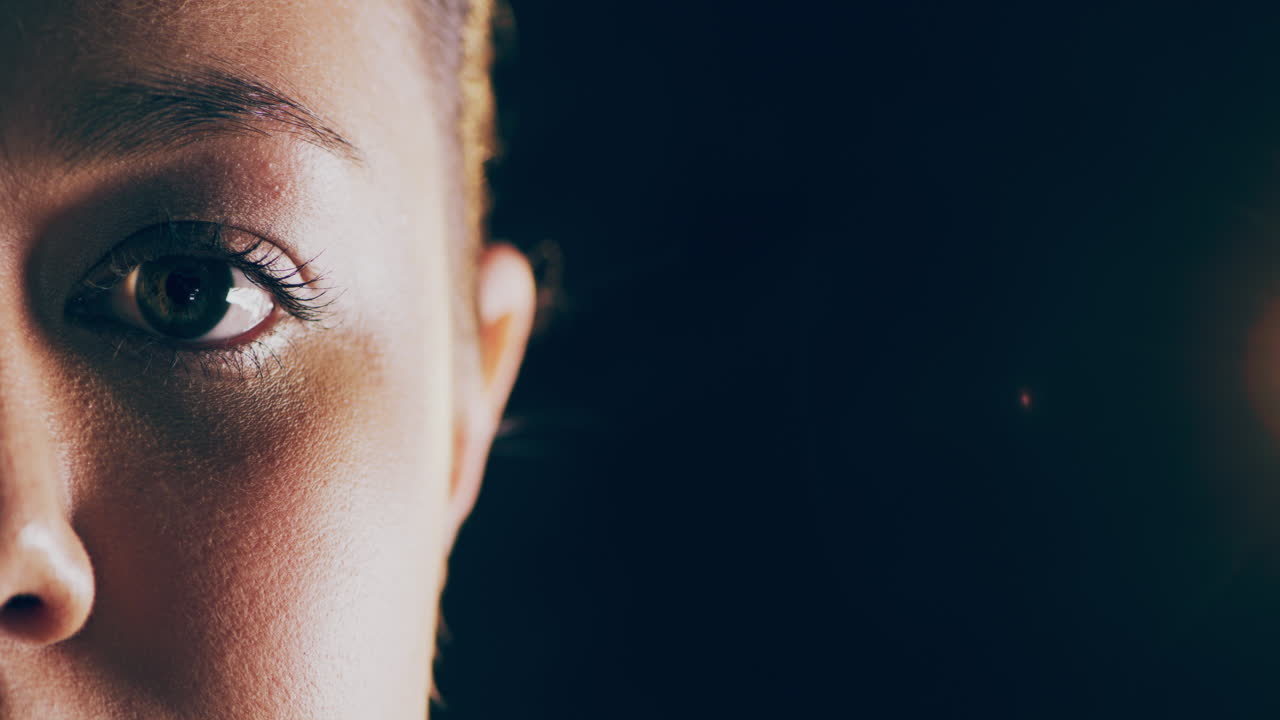 It's always in the eyes