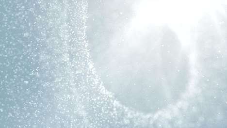 particles white business bright glitter bokeh dust abstract background loop