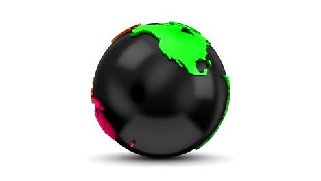 stepwise rotation of the earth
