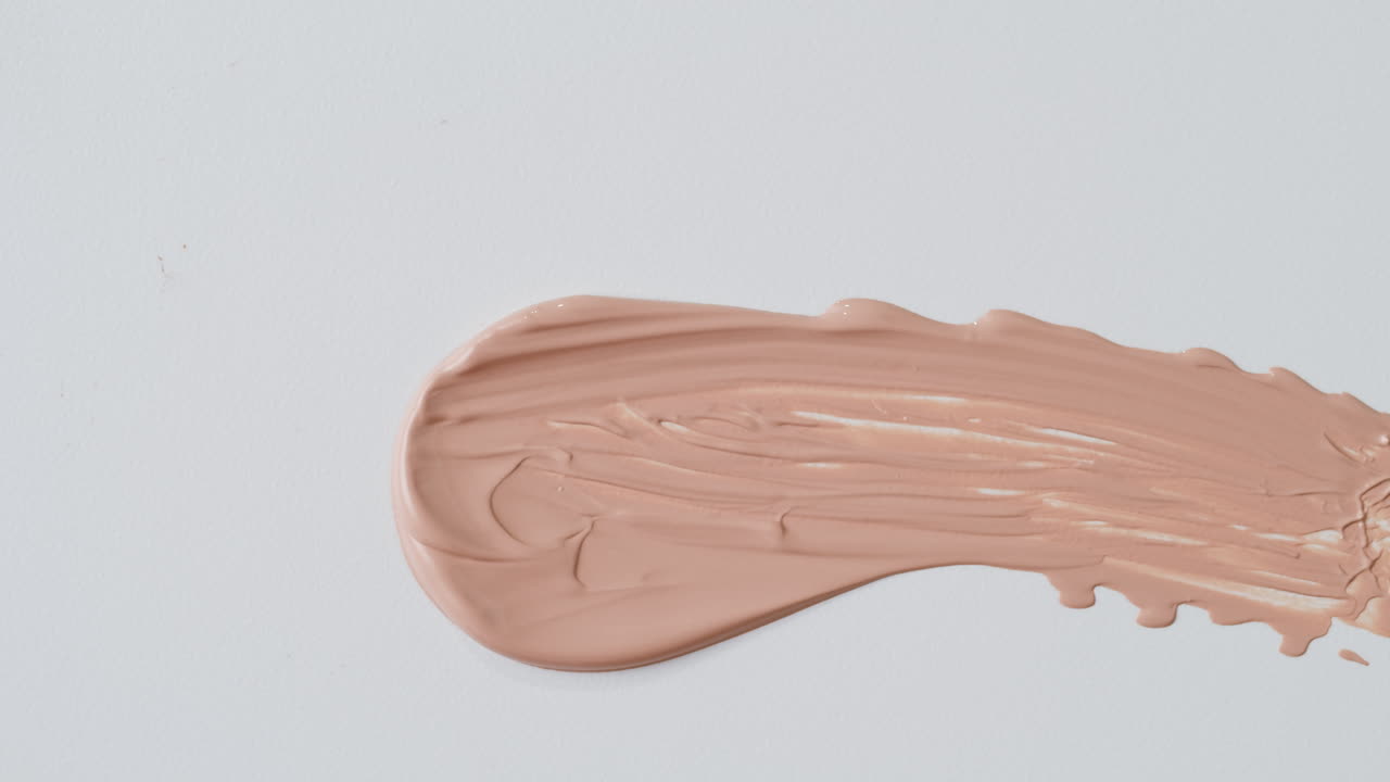 Foundation Swatches and Brush