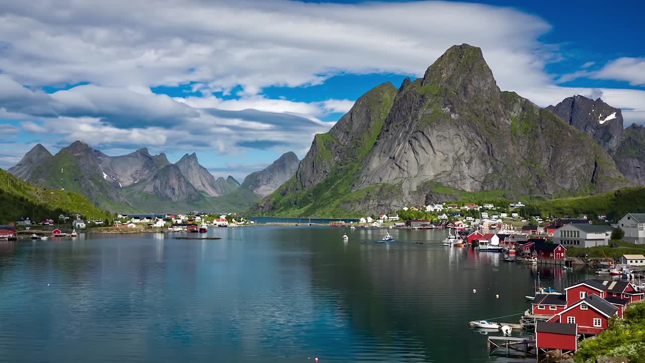 Panorama dell'arcipelago delle Lofoten.