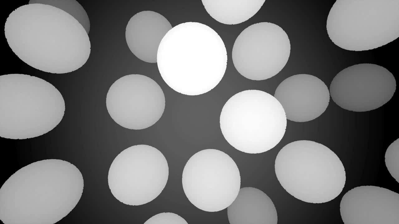 las bolas con textura interesante rebotan en la superficie.