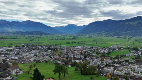 village of tuggen in switzerland