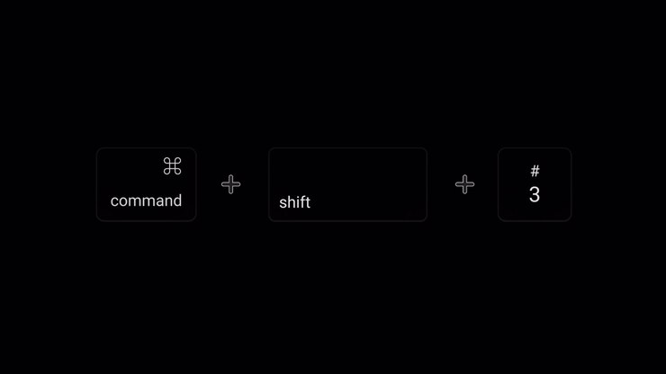 Cmd Shift 3 Full Screen Capture Motion