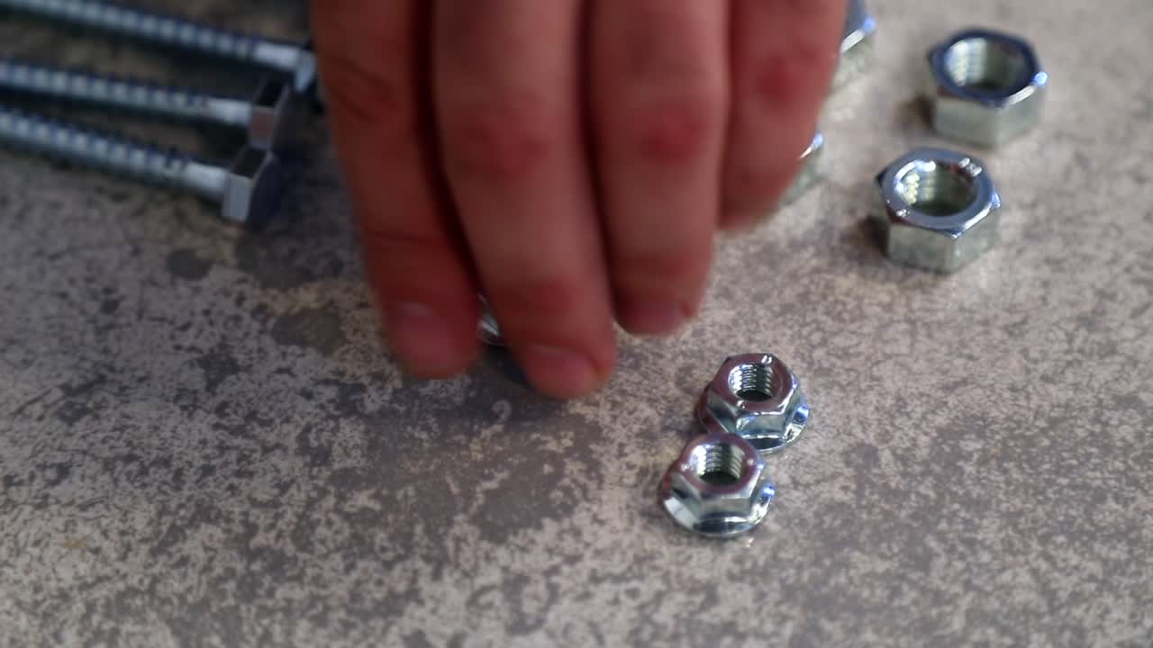 주인은 견과류를 가져갑니다.