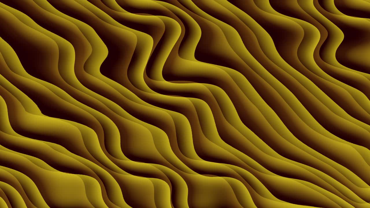 rayas coloridas línea suave fondo ondulado video de movimiento