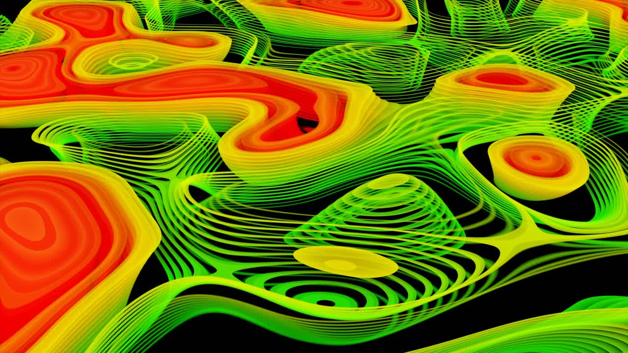 Forme astratte colorate