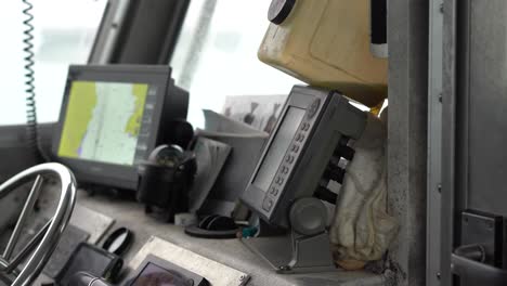 cabina de un barco conduciendo hd