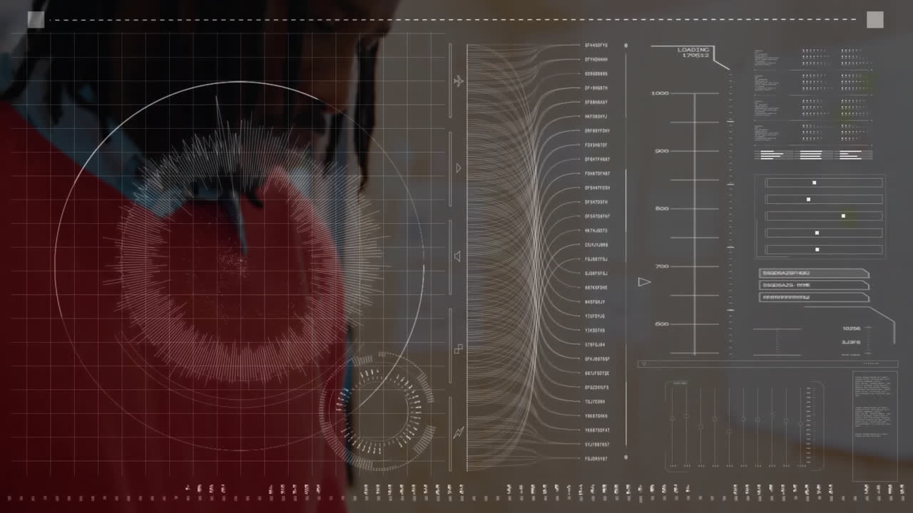 Analyzing futuristic animation, person examining object with focus in school setting