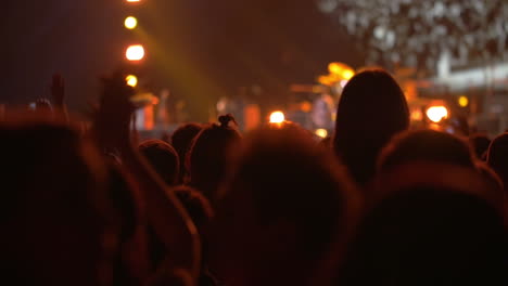 audience in expectation of the show