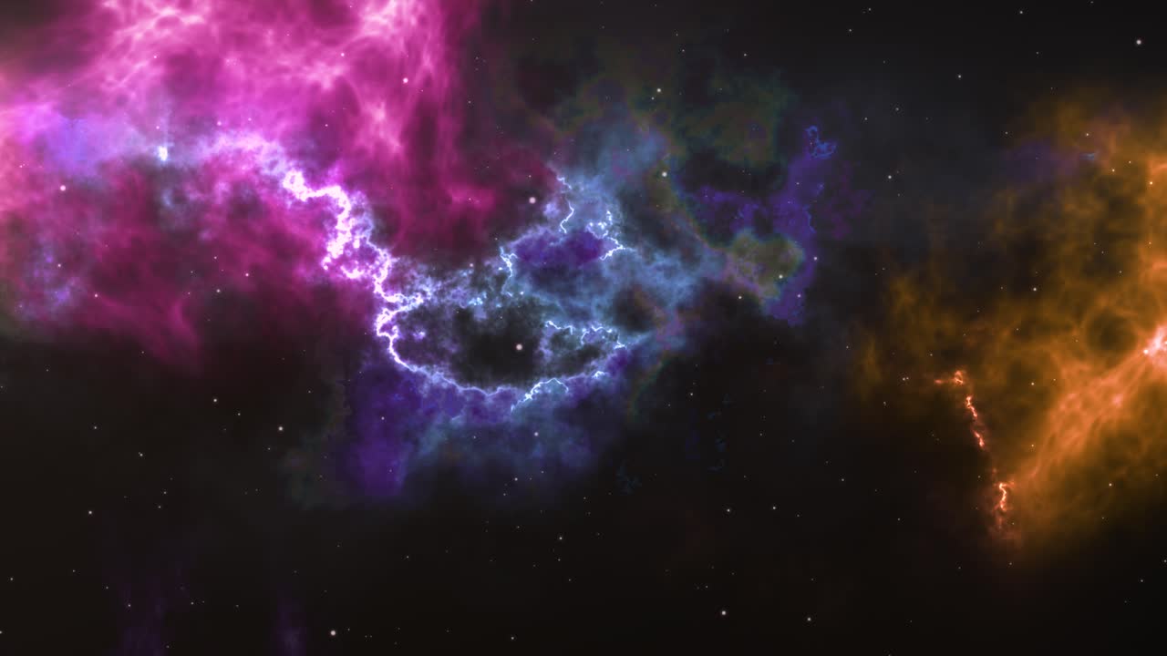 Deep space animation