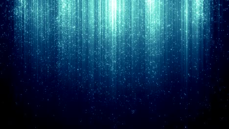 particles blue dust abstract light bokeh motion titles cinematic background loop