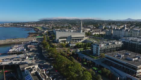 vista aérea de galway, irlanda