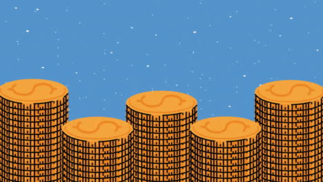 monedas apiladas