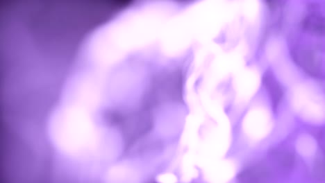 abstract digital sparkling purple light particles wave. dancing of light bokehs.