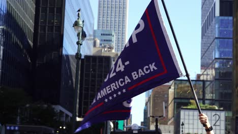 trump 2024 america first rally in new york city