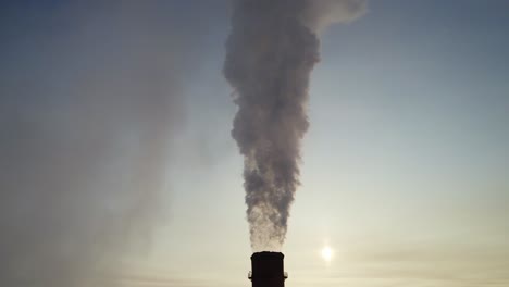 industrial smoke stack emission