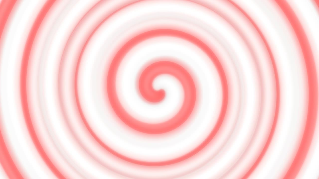 빨간색과 색의 나선형