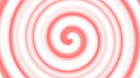espiral roja y blanca