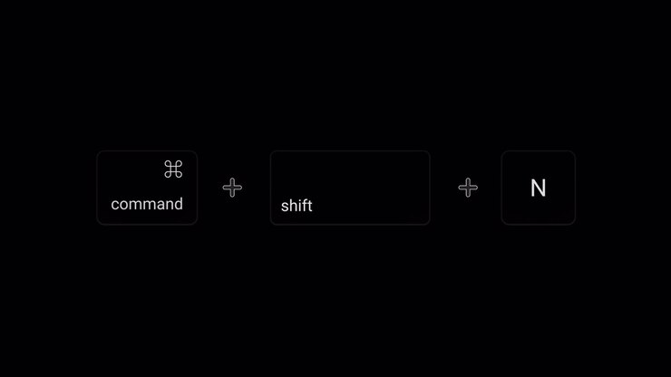 Cmd Shift N New Folder Quick Create