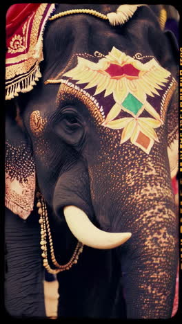 elephant parade in india