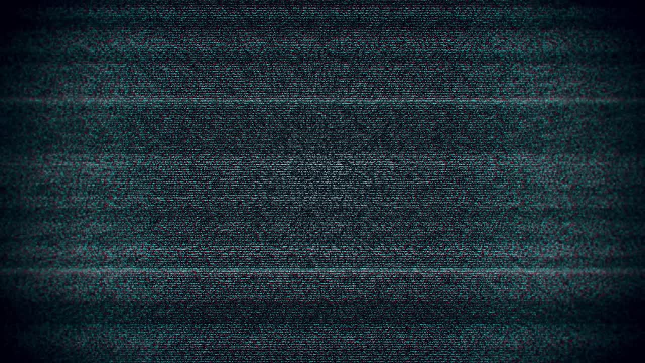 Abstract Digital Glitch and TV Static Noise Background