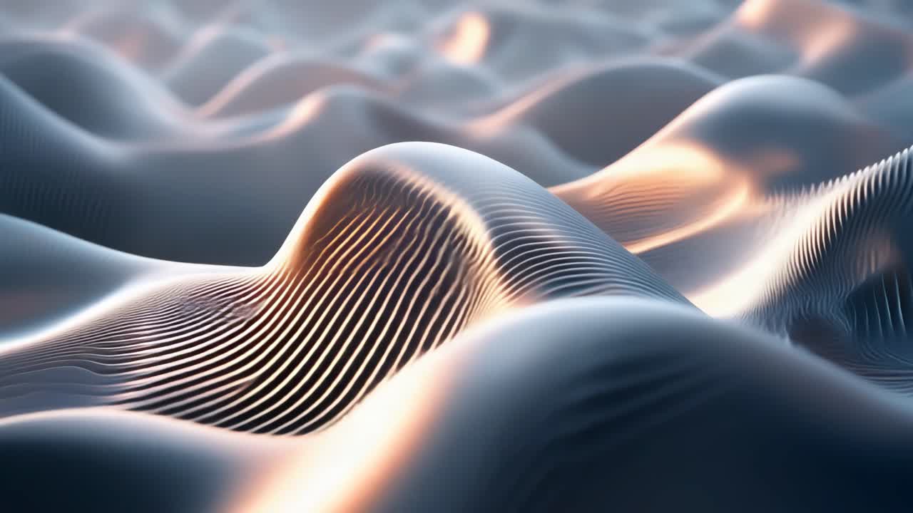 Abstract Wave Landscape