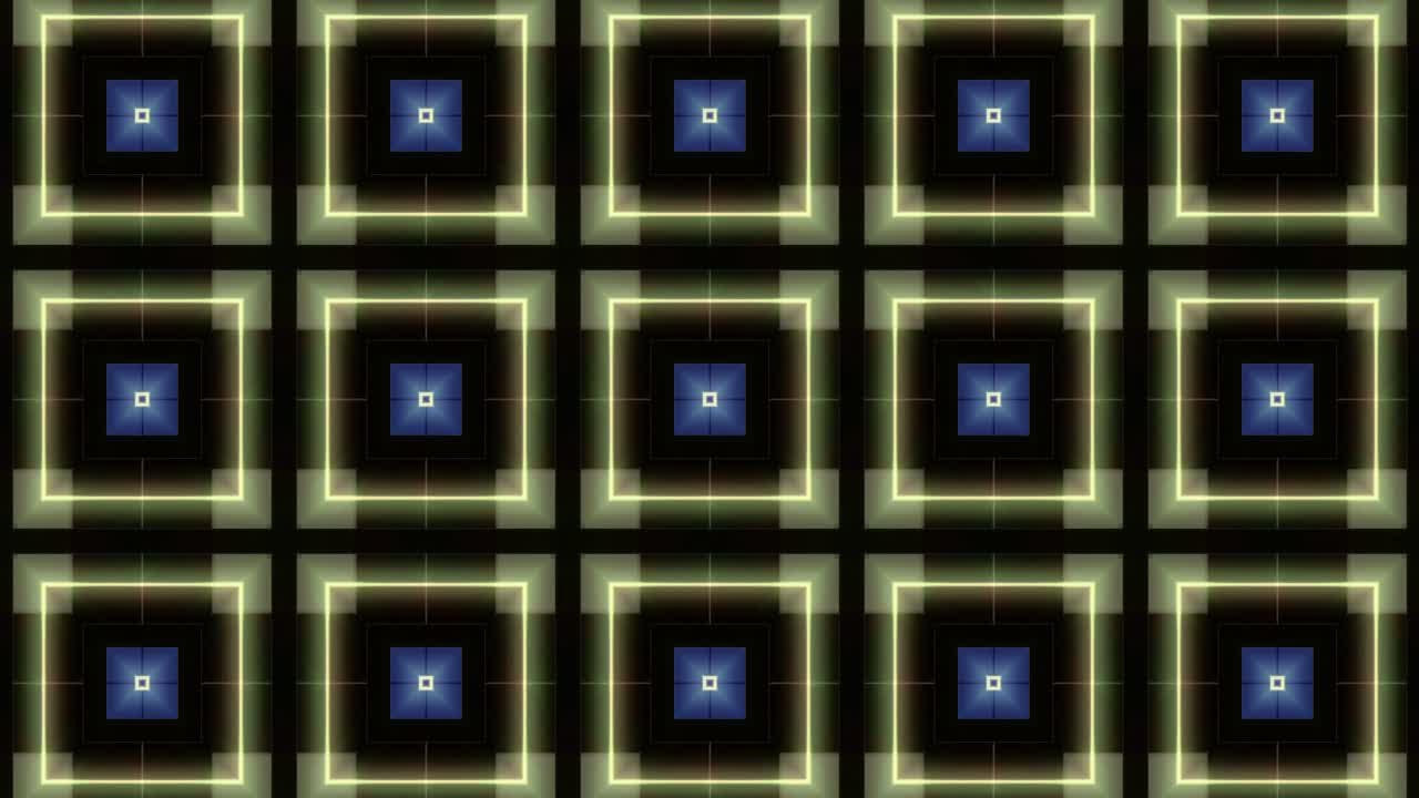 cuadrados resumen luces vj loop