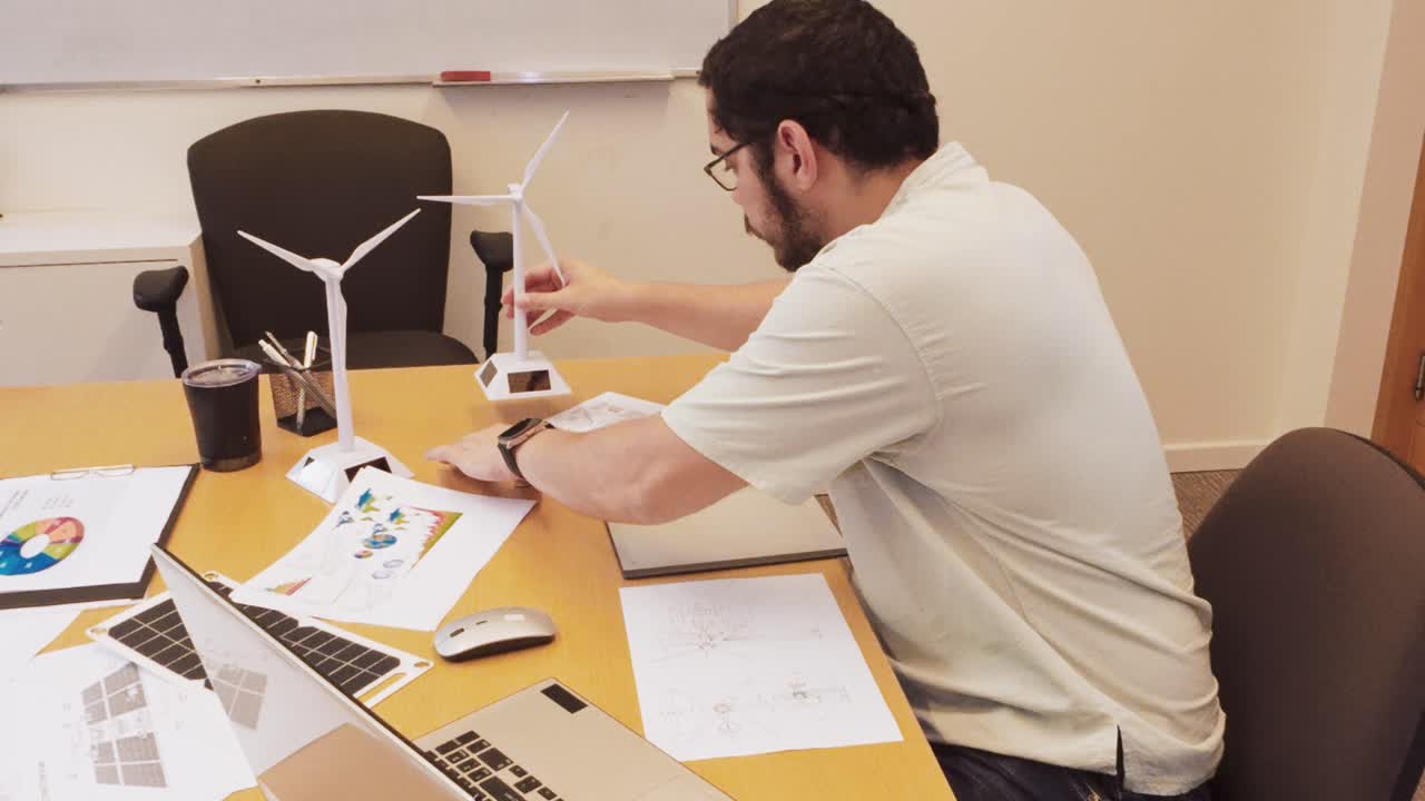 Creative Professional Using a Graphics Tablet for a Design Project