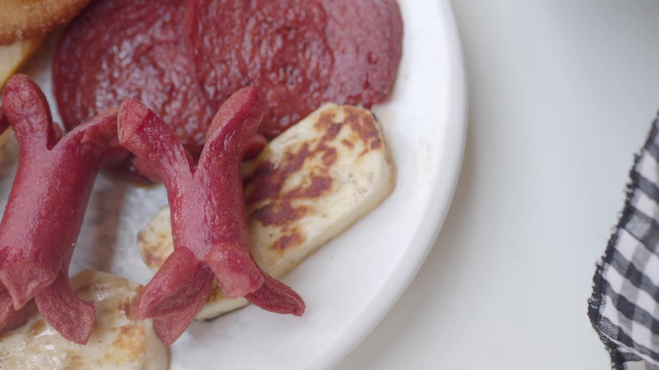 Plate of fried foods