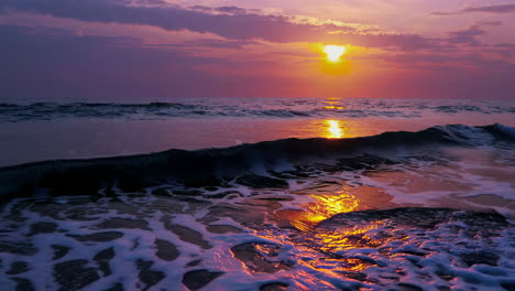 sunset at the beach