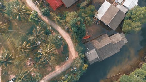 Vista-Aérea-Del-Pueblo-Captada-Por-Un-Drone.