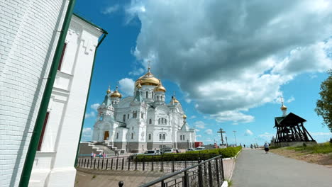 orthodox church on a sunny day