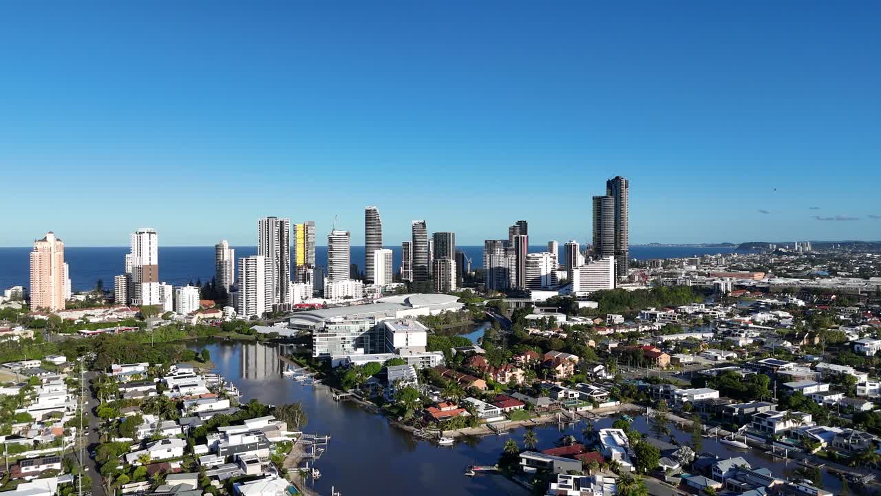 Aerial View of the Gold Coast Cityscape
