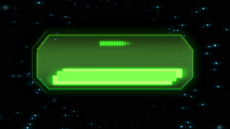 elementos de sonido en la pantalla digital del monitor