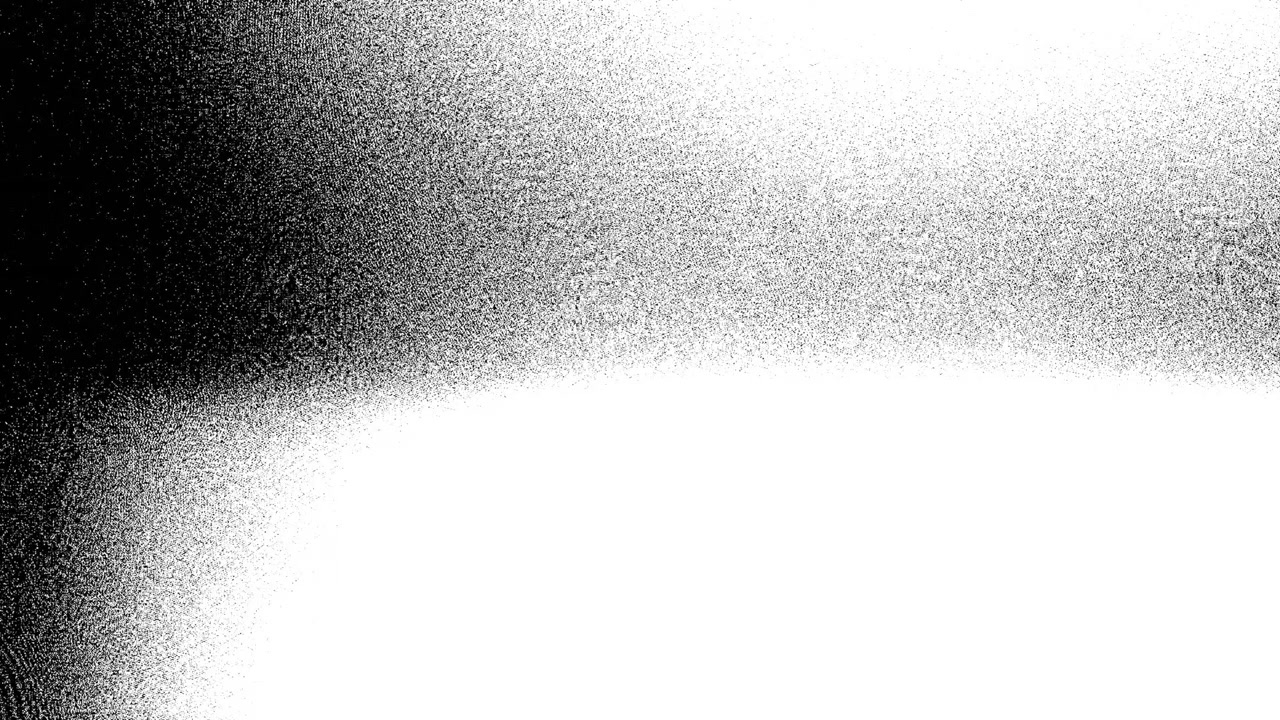 Effetto transizione glitch con rumore statico