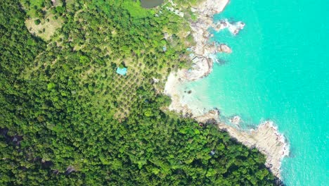 Tropical-island-with-mountains,rainforest-and-calm-lagoons.-Thailand