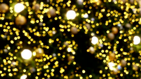 bokeh en el árbol de navidad