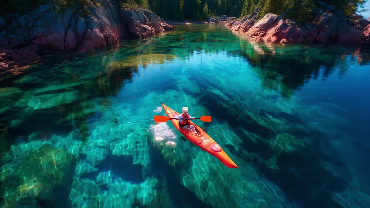 Una rilassante esperienza in kayak in acque cristalline, circondati da una vegetazione lussureggiante e da pittoresche coste rocciose, perfetta per gli amanti dell'avventura e della natura in cerca di tranquillità