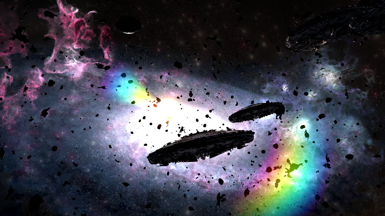 Spaceships in a Nebula