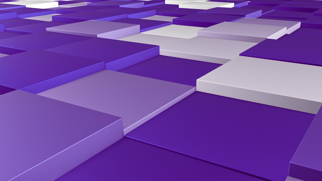 el patrón de salto cuadrado, el fondo 4k, el video de bucle de animación cg,