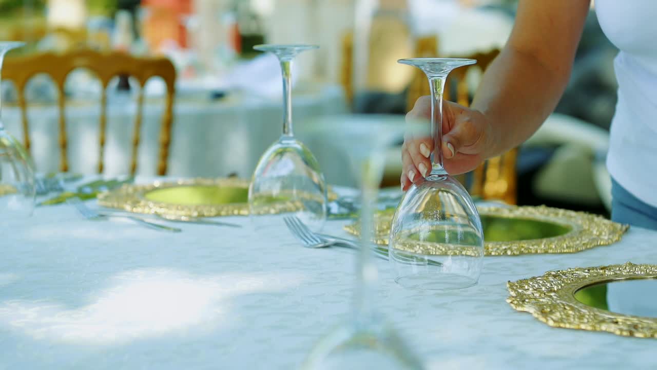 preparativos para eventos